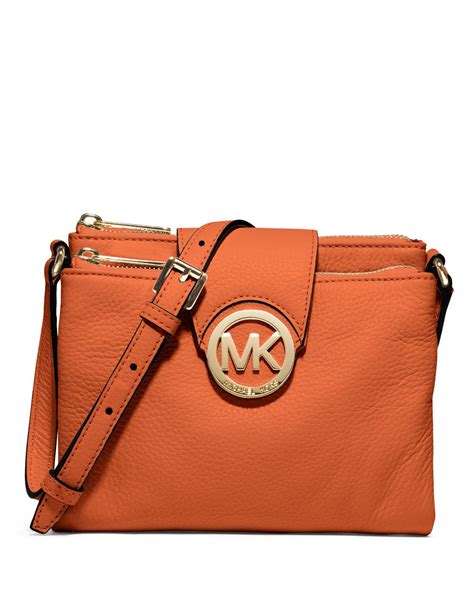 michael kors orange crossbody|michael kors crossbody clearance.